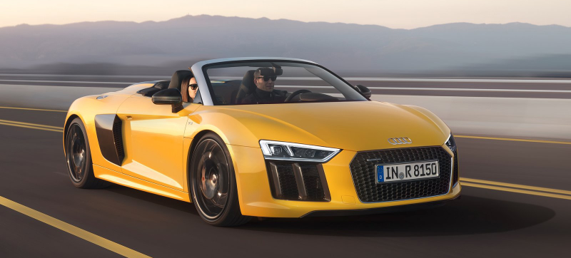 Illustration for article titled 2017 Audi R8 Spyder: This Is It